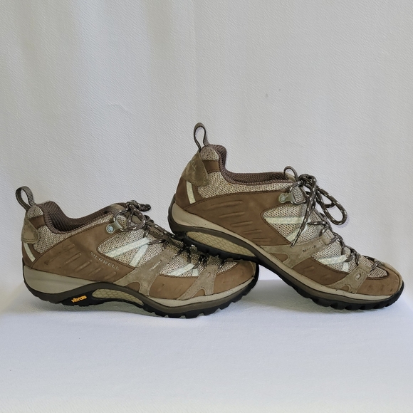 Merrell Siren Sport Hiking Shoes Size 9 Olive - Excellent! - Picture 2 of 10
